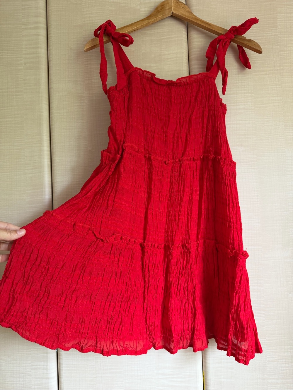 Tie-Shoulder Summer Dress
